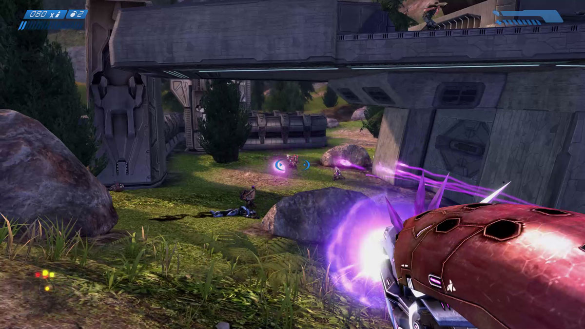 <span class="fnt-120">コヴナントが持つ武器を奪って使える。見た目も性能もユニークだ</span>		コヴナントが持つ武器を奪って使える。見た目も性能もユニークだ