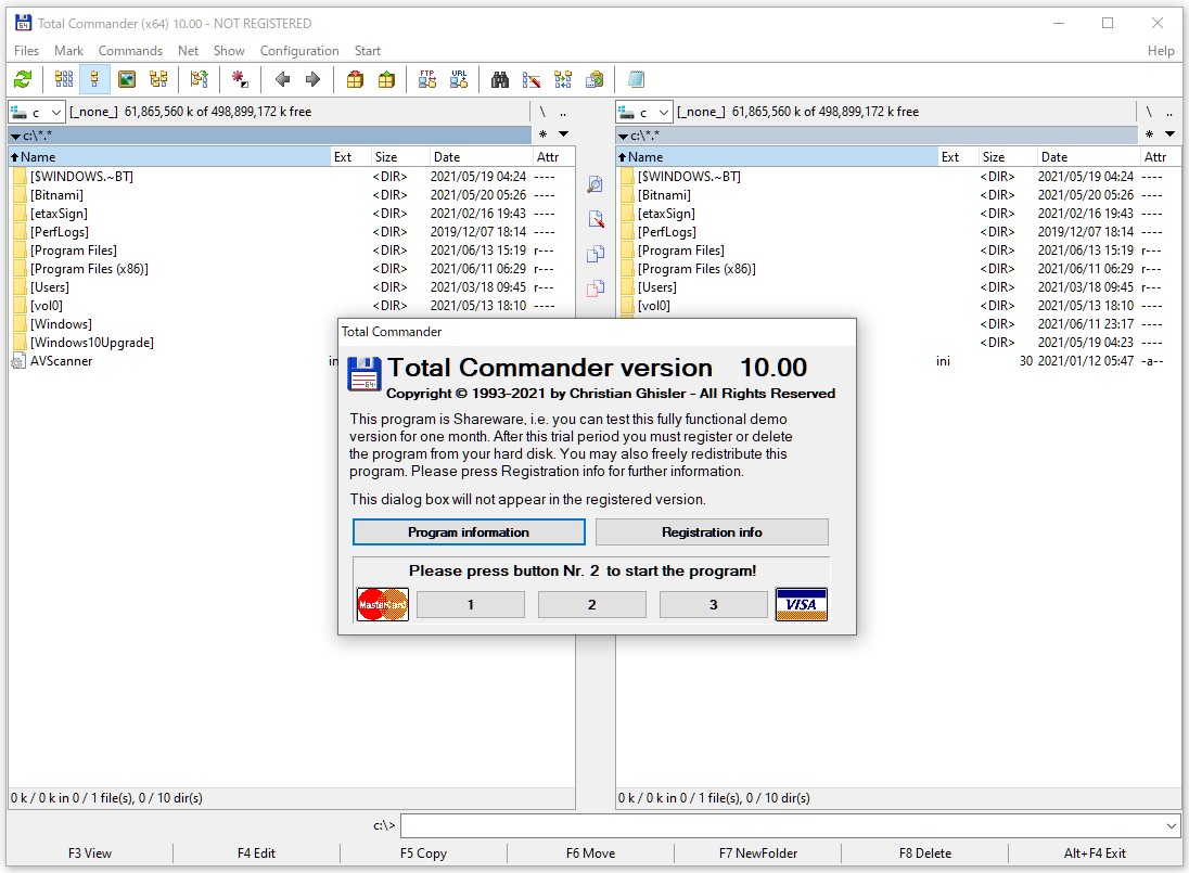 「Total Commander」v10.00