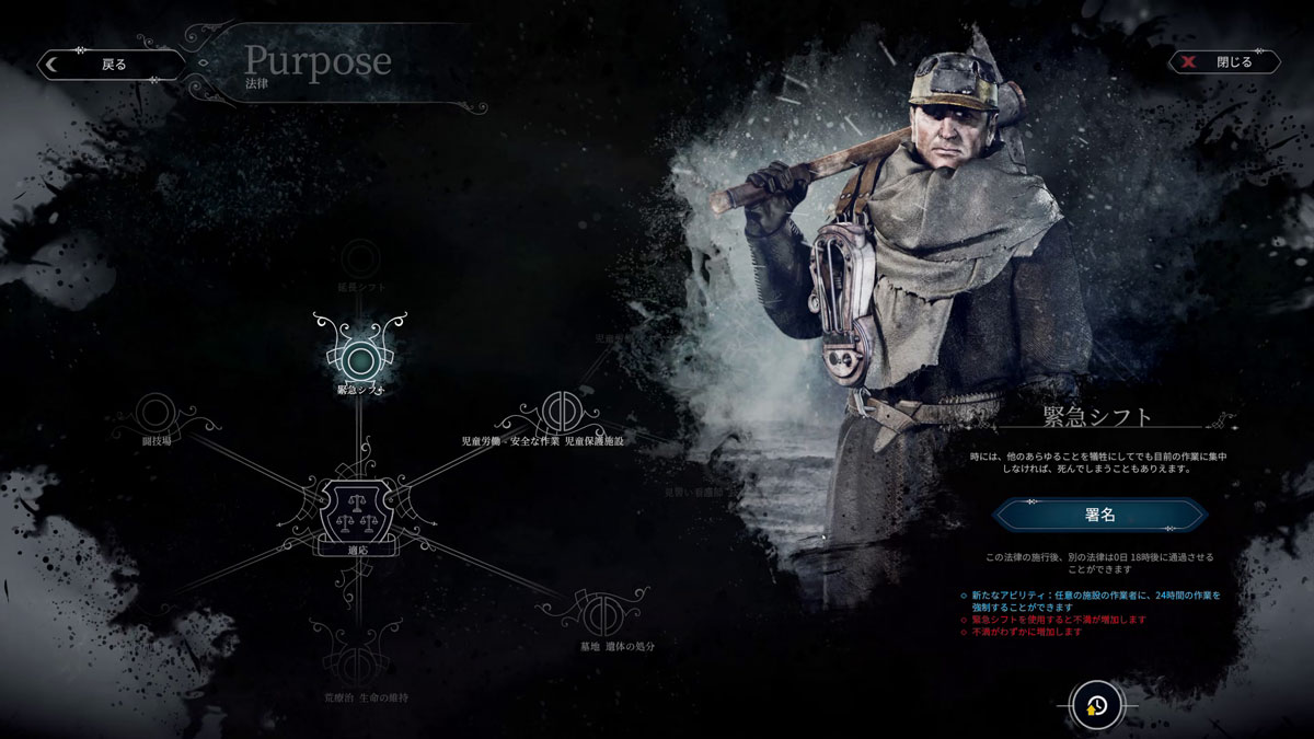 <span class="fnt-120">緊急事態に対応すべく、法律を制定する。制定しないという選択もあり</span>		緊急事態に対応すべく、法律を制定する。制定しないという選択もあり