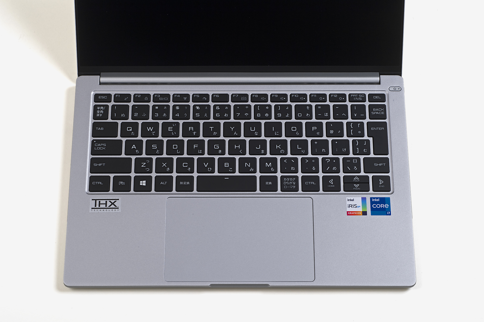 「DAIV 4P」のキーボードレイアウト