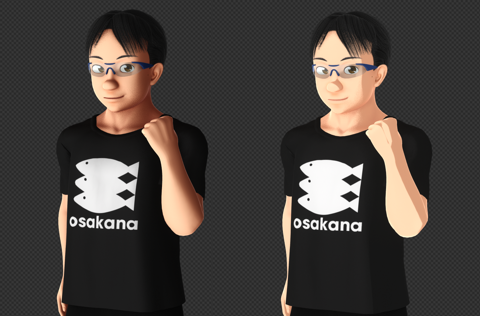 ちょっと設定を変えるだけでだいぶ印象が変わってくる。一工夫すればいろいろなイメージをすぐ試せるのがEeveeレンダラーの利点のひとつ