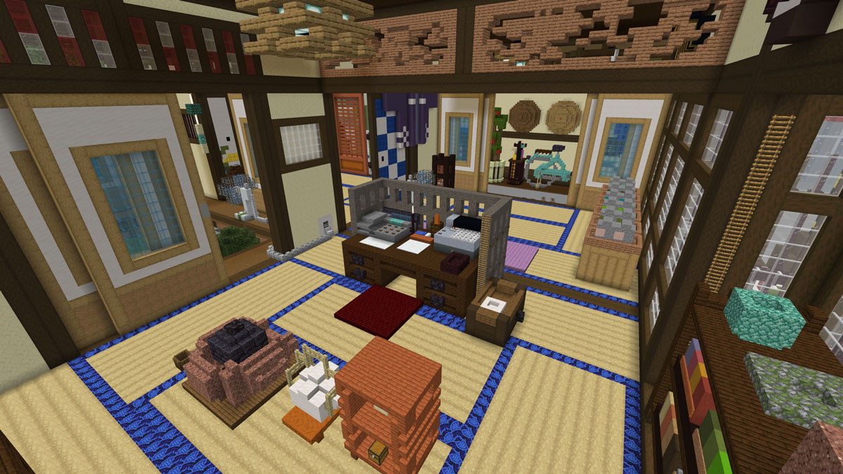 京都の市中に今も残る伝統的な家屋を再現