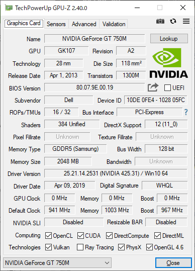 GPUはDirectX 12に対応