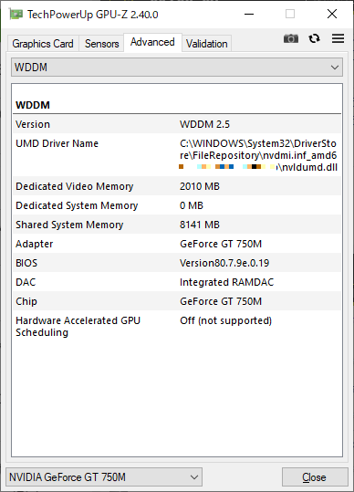 WDDMもv2.5でクリア