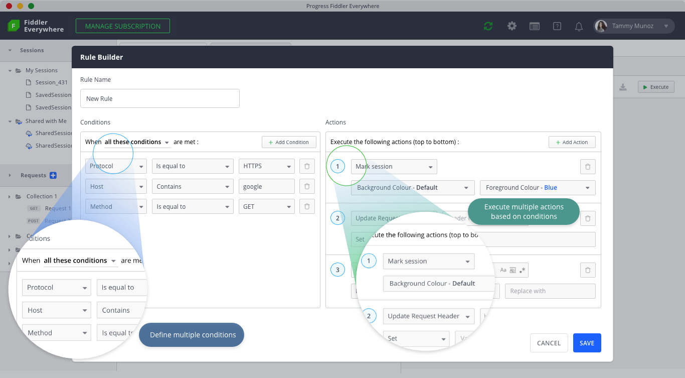 オートレスポンダー（自動応答）機能が拡充され、よりパワフルで柔軟な「ルールビルダー」に