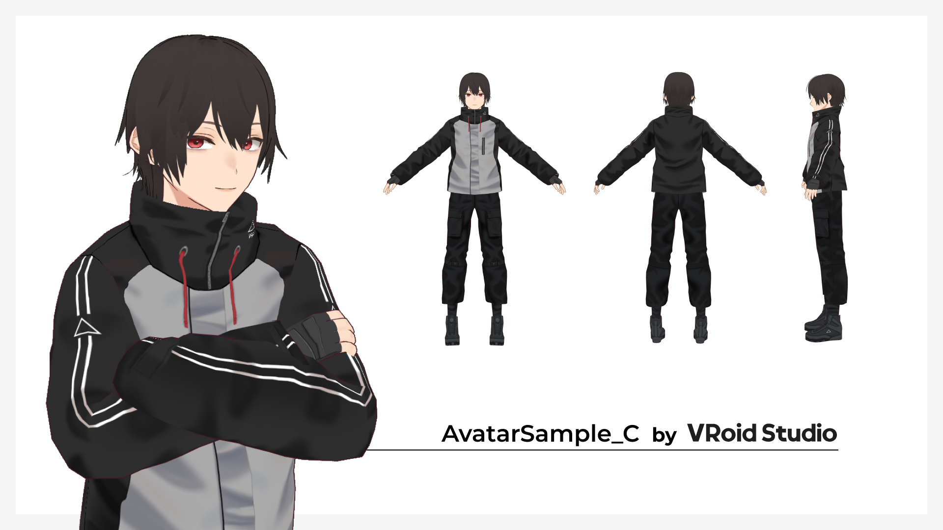 サンプルモデル「AvatarSample_C」