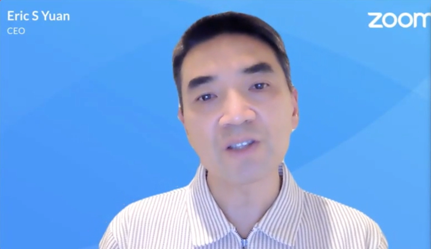 米Zoomのエリック・ヤンCEO