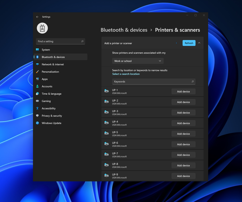 Windows 11では、印刷関連にもいくつかの改善が導入される予定