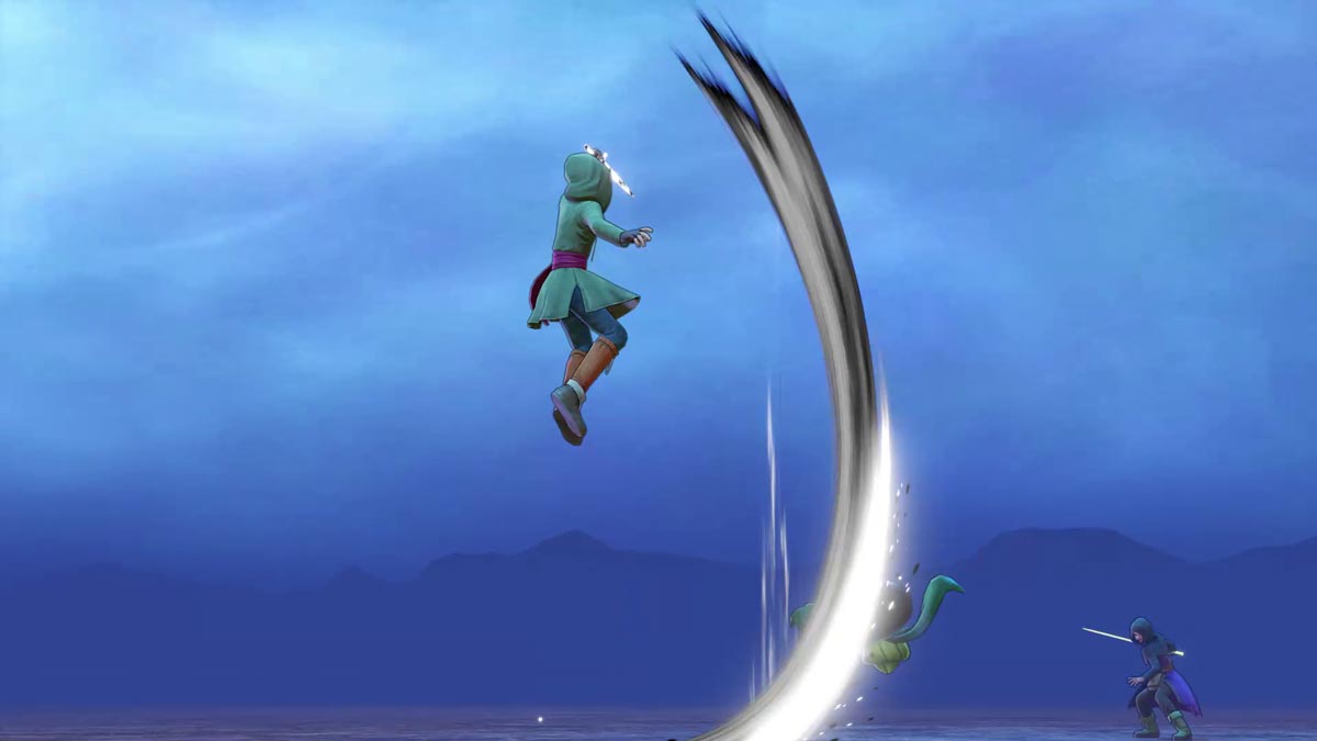 <span class="fnt-120">複数のキャラクターが同時に攻撃する「れんけい技」</span>