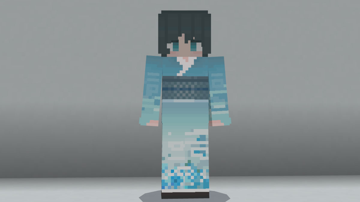 鮮やかな柄をあしらった着物や凛とした雰囲気の漂う袴姿など、バラエティに富んだスキンが収録されている