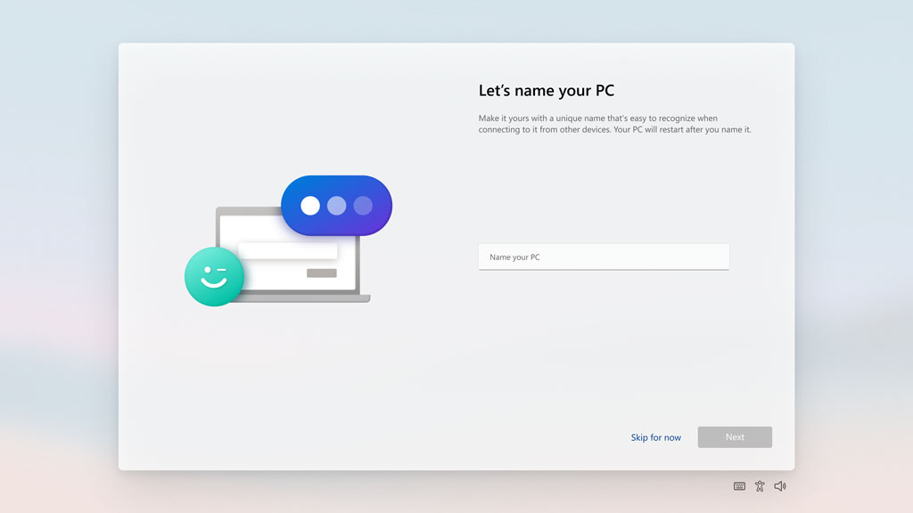 Windows 11のOOBE画面