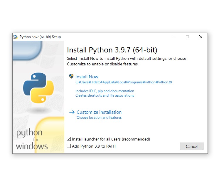 「Python 3.9.7」が公開