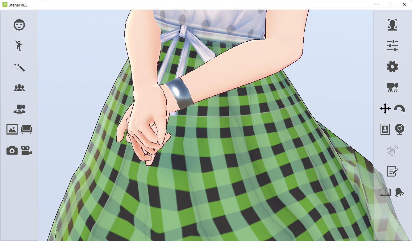 こんな感じのブレスレットを作ります（今回はモデリングのみ）