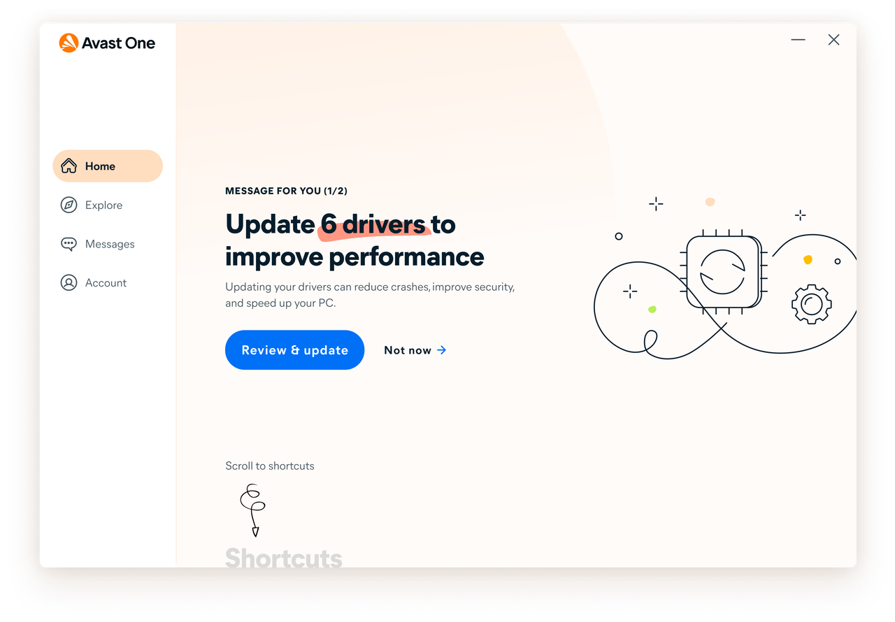ドライバーアップデーター