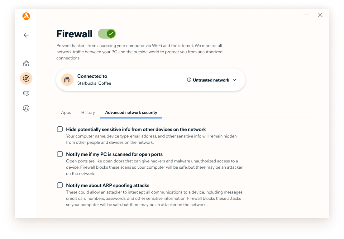 ファイアーウォール