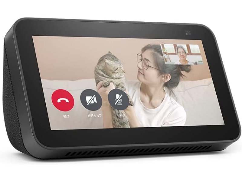 【新型】Echo Show 5 第2世代- カメラ付きスマートディスプレイ Alexa搭載、チャコール