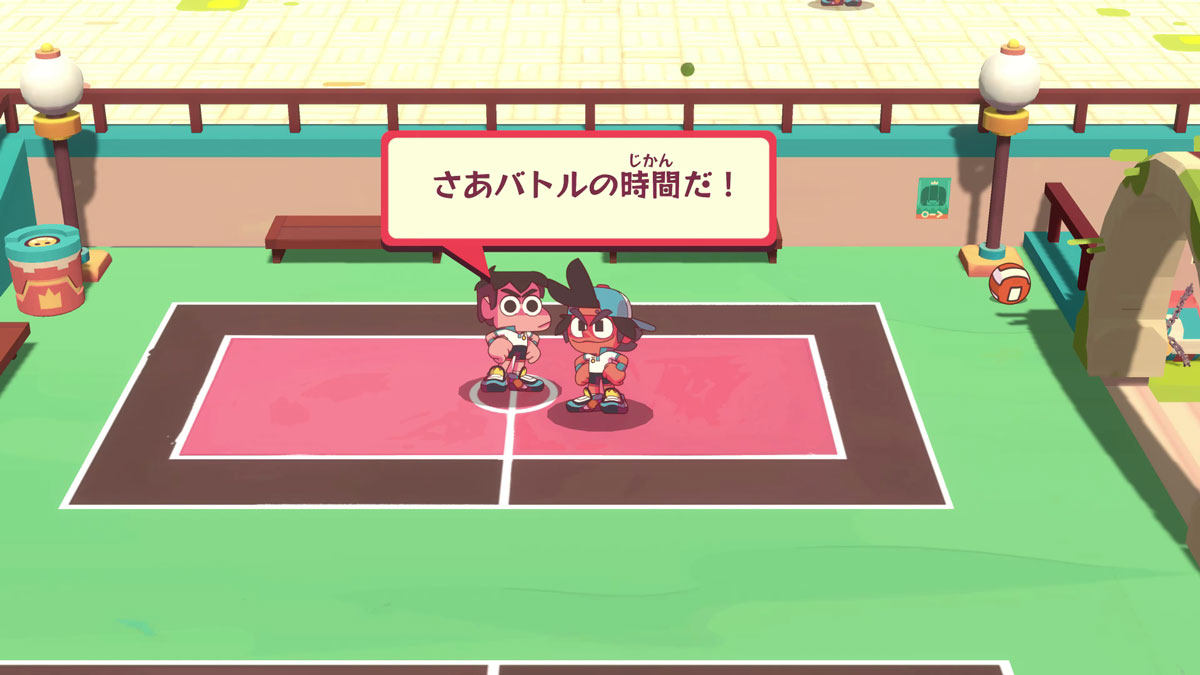 学校内には試合を挑める生徒もいる