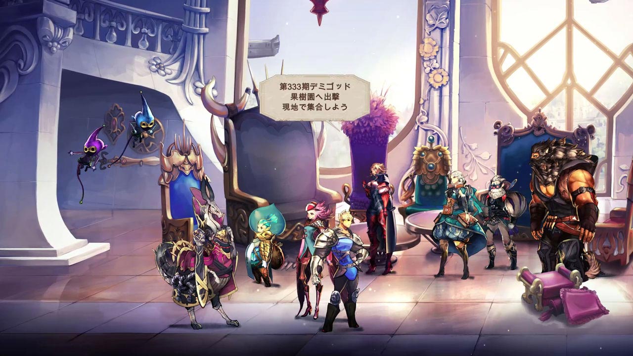 描き込まれた2Dグラフィックスが特徴