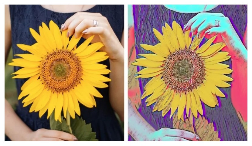 人工知能技術「Adobe Sensei」を用いたアーティスティック効果