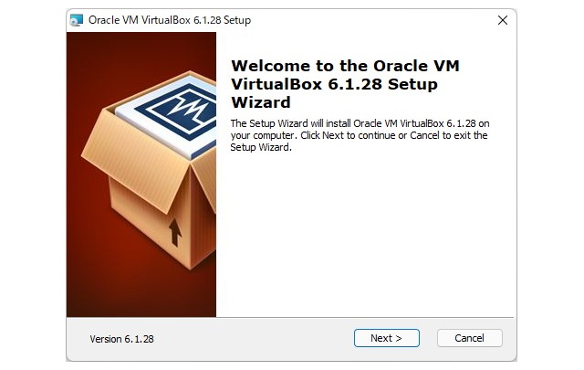 「Oracle VM VirtualBox」v6.1.28