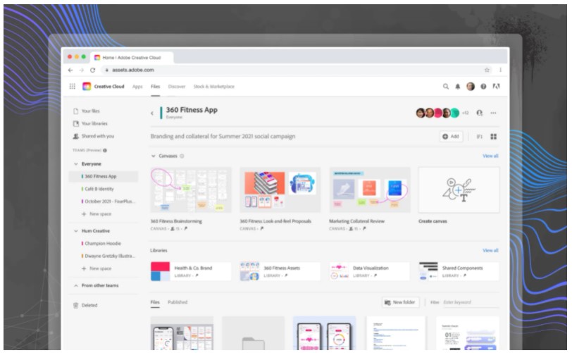 Creative Cloud Spaces