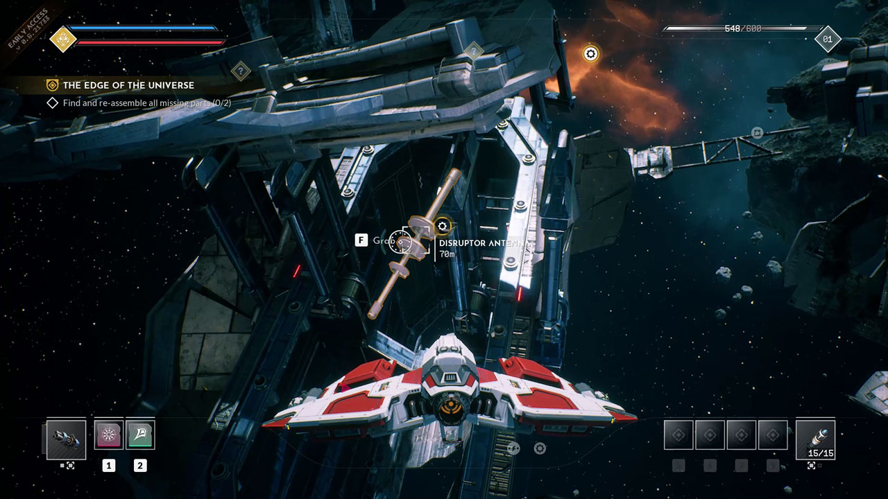 ストーリーはミッションを達成することで進んでいく。ターゲットは黄色いマーカーで示されるのでわかりやすい