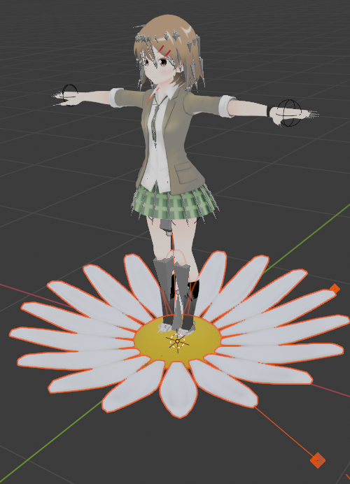 無料の Blender でプロ生ちゃんの3dモデルに別途用意したアクセサリーを追加してあげよう Blender ウォッチング 窓の杜