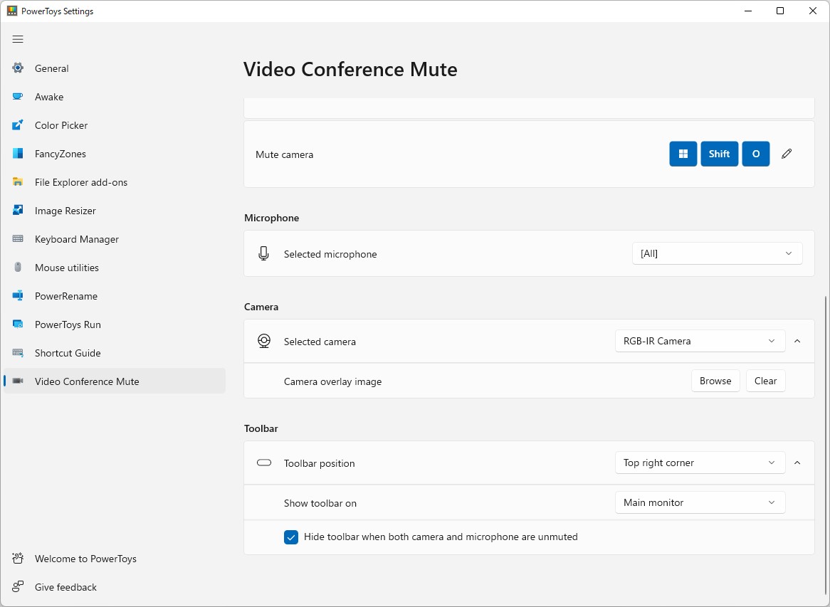 ツールバーの表示位置はカスタマイズすることも可能