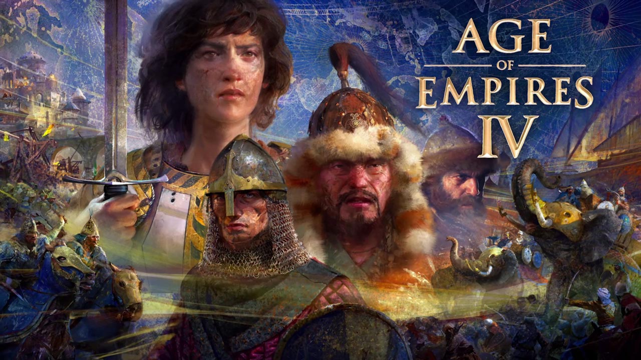 「Age of Empires IV」のタイトル画面