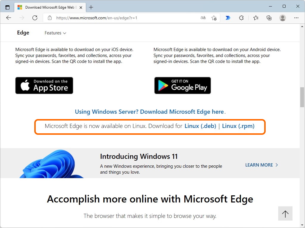Linux版「Microsoft Edge」の安定版が正式リリース