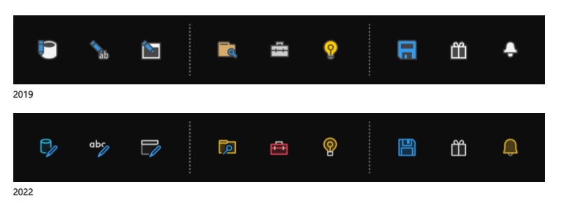 アイコンの刷新をはじめとするテーマ・UIデザインの改善