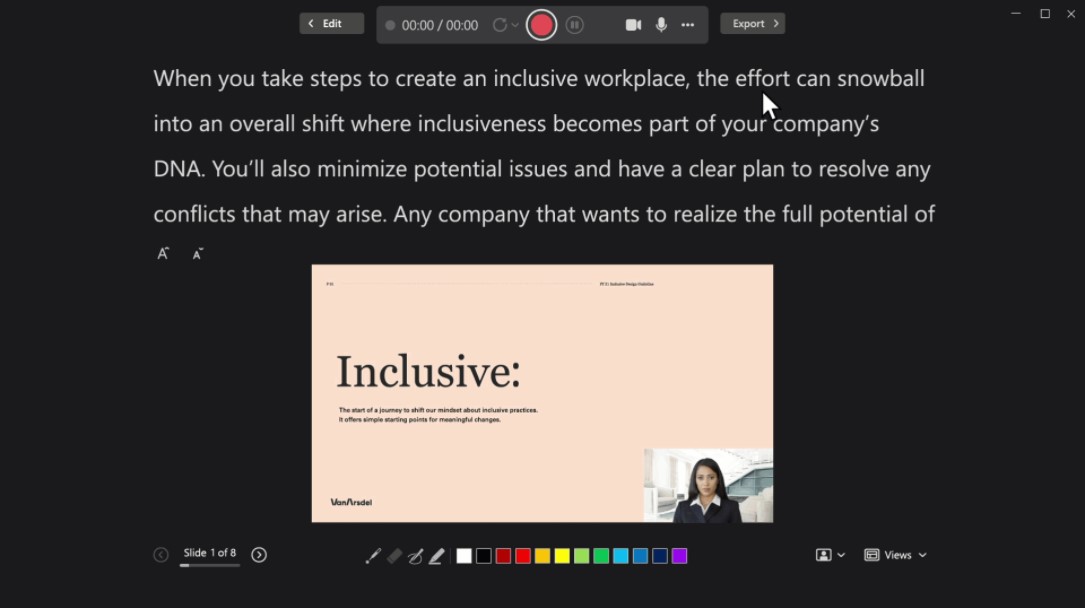 プロンプタービュー