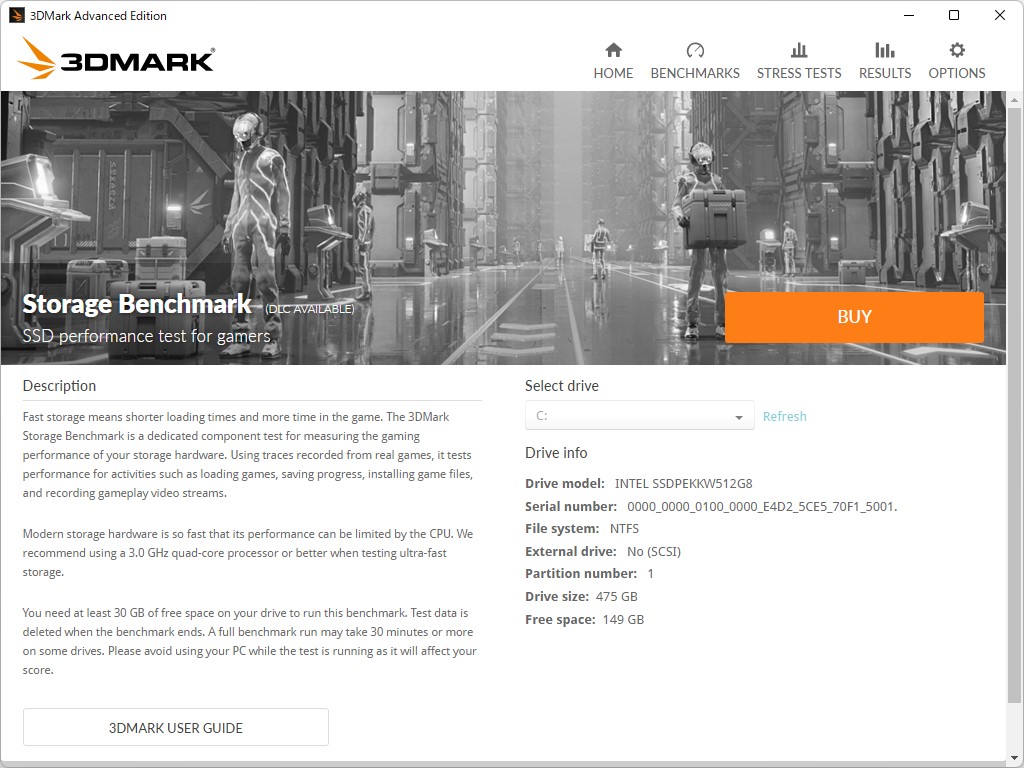 UL、「3DMark Storage Benchmark」を発表