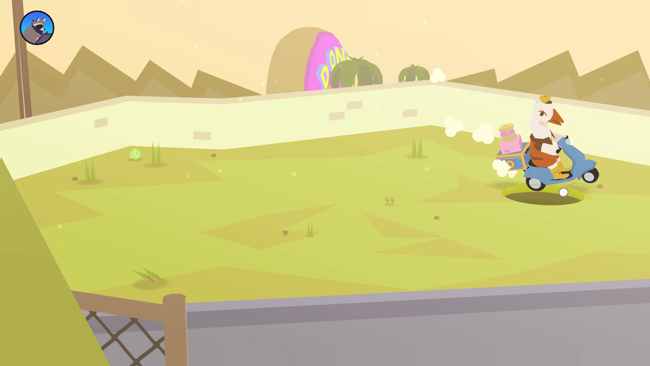 穴の上にものが来るように動かして落とす