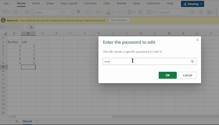 修正用パスワードで編集が保護されているファイルも扱えるように