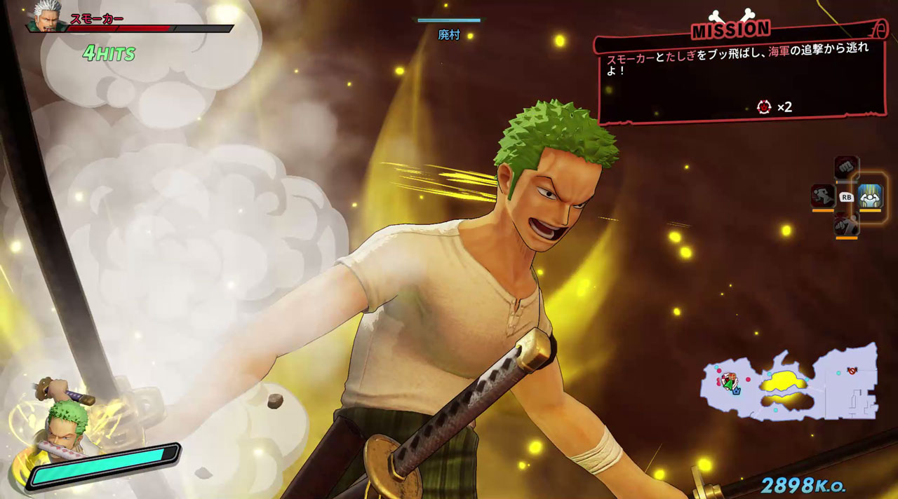 プレイヤーキャラクターはゲームを進めると増えていく