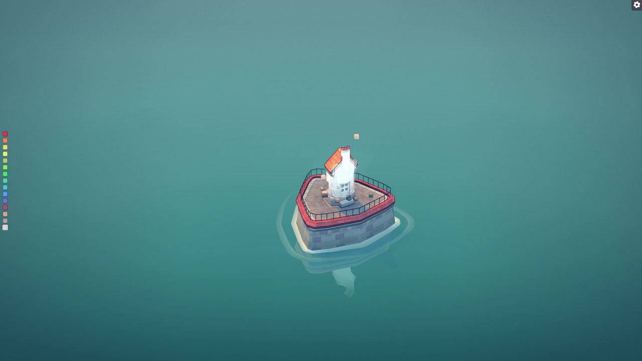 できた土地をクリックすると家ができる