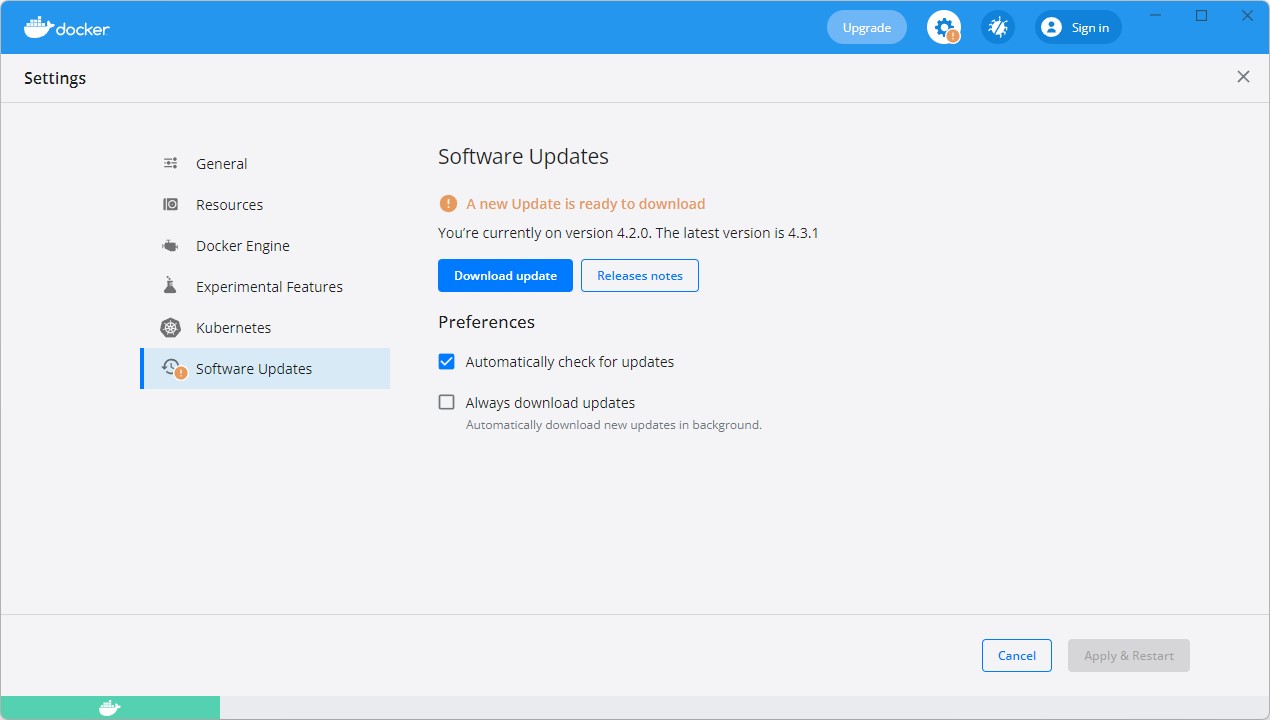 「Docker Desktop 4.3.2」が公開