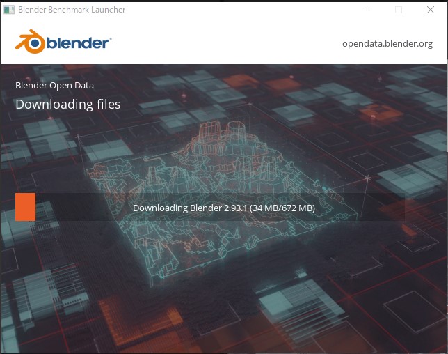 「Blender」のベンチマークツール