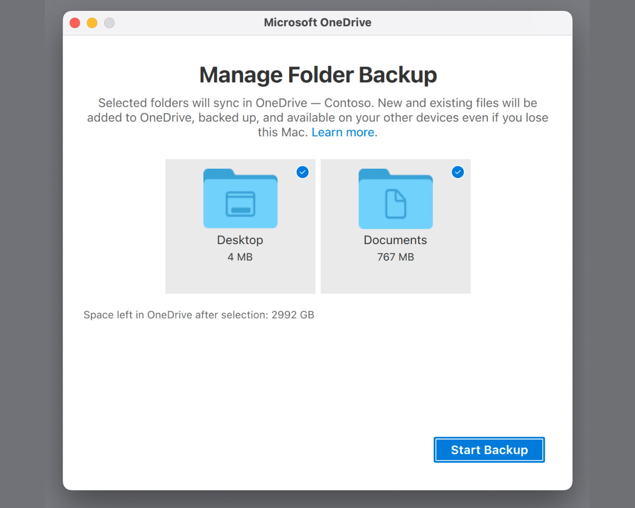 パブリックプレビューされたフォルダーバックアップ機能「KFM」