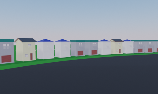 「Building Tools」で作成した建物の配置例