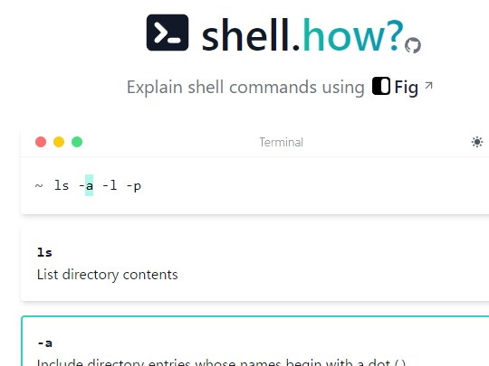 入力したシェルコマンドを解析・説明してくれるWebサービス「shell.how」
