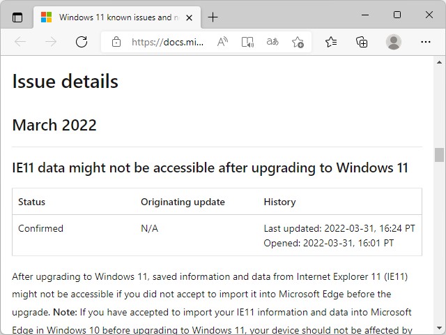 同社のドキュメントページ