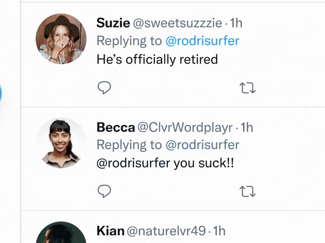 @メンションに自分がタグ付けされなくなる。通知もこない