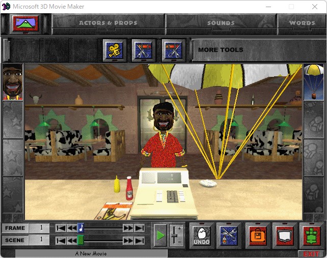 実際に動作させた様子