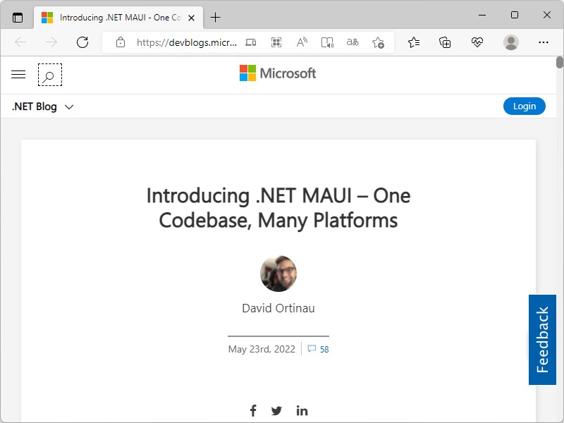 Microsoft、「.NET MAUI」を正式リリース