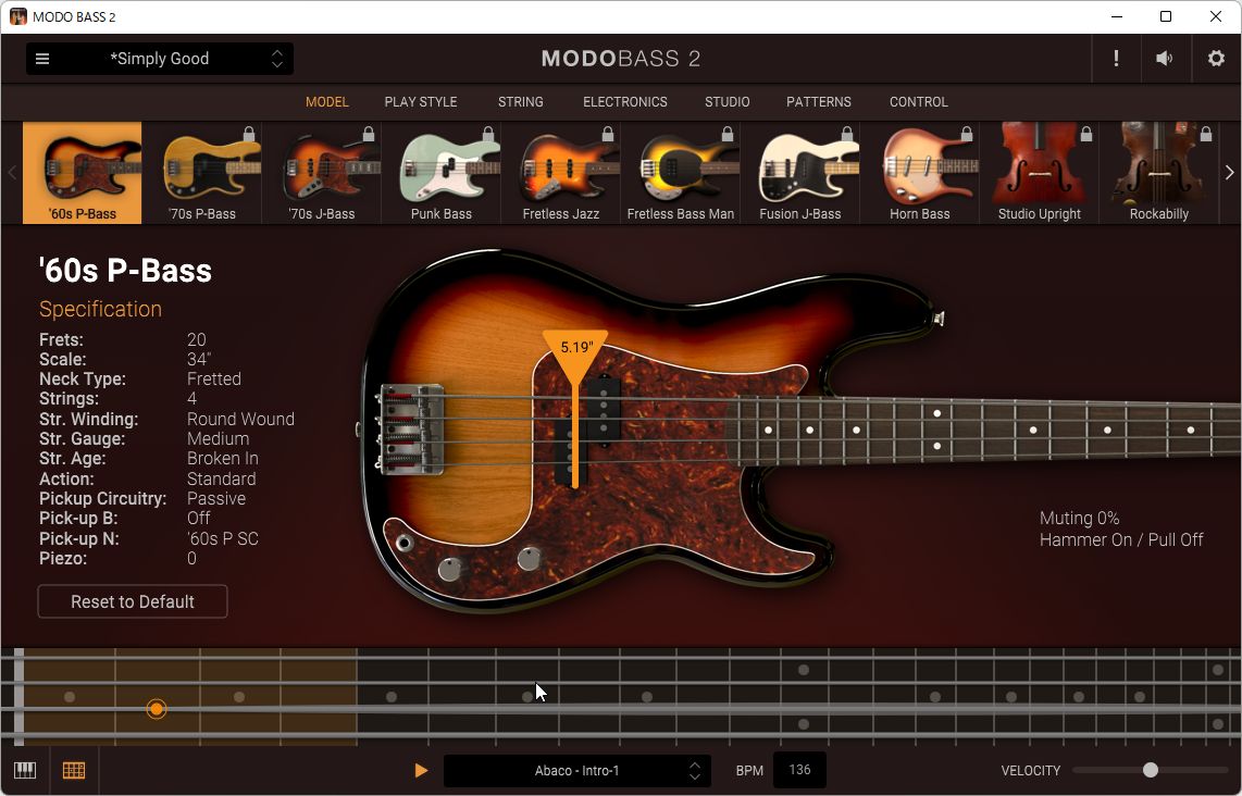 「MODO BASS 2 CS」