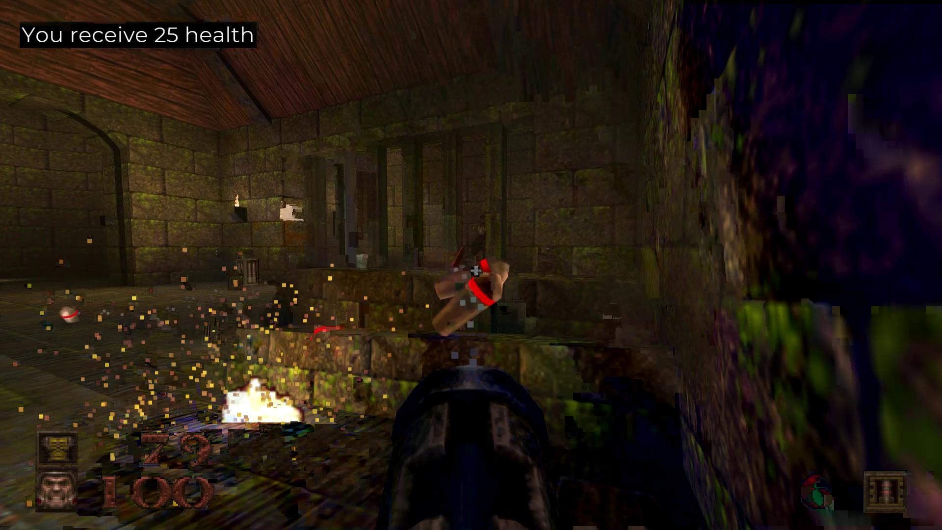 爆発のエフェクトが昔のままで懐かしい