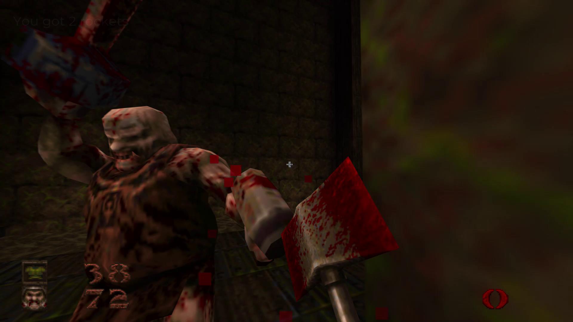 「Quake」と言えば近接武器の斧が印象的