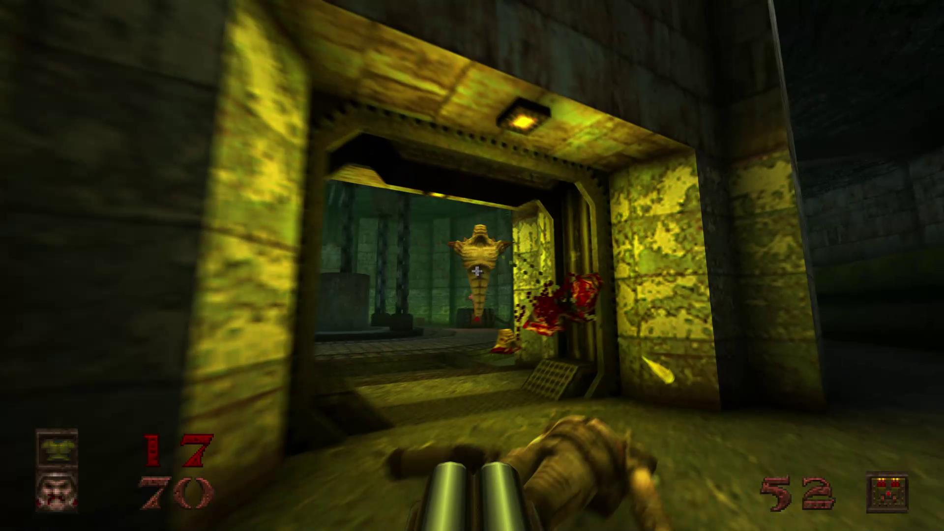 幽霊のような敵は空からやってくる